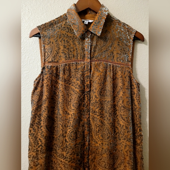 BB Dakota Brown Tiered Ruffled Sundress. NWOT - Picture 4 of 8